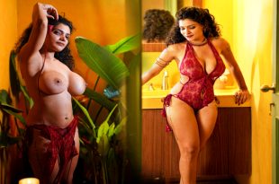 Reshmi Nair Red Lingerie