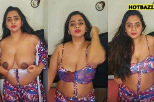 Mallu BBW Model Nila Nambiar Nude Dance Showing Big Ass On Tango Live